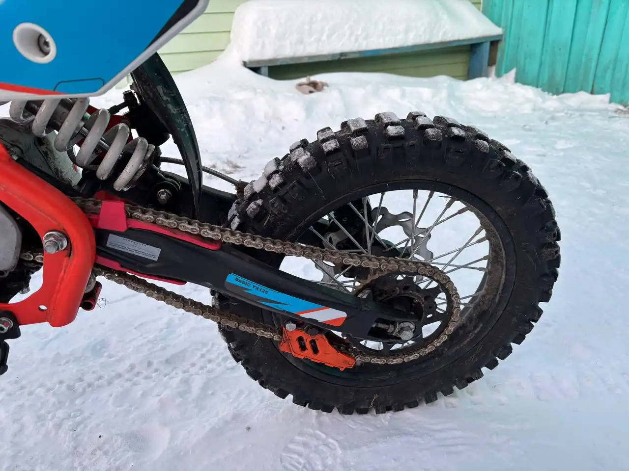 Питбайк Kayo Basik 125 в хорошем состоянии