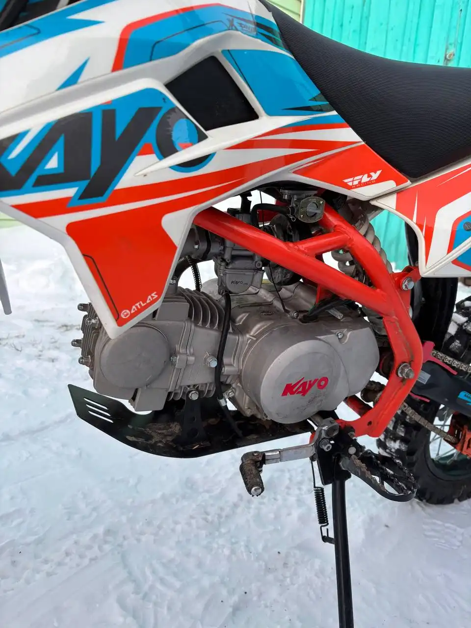 Питбайк Kayo Basik 125 в хорошем состоянии