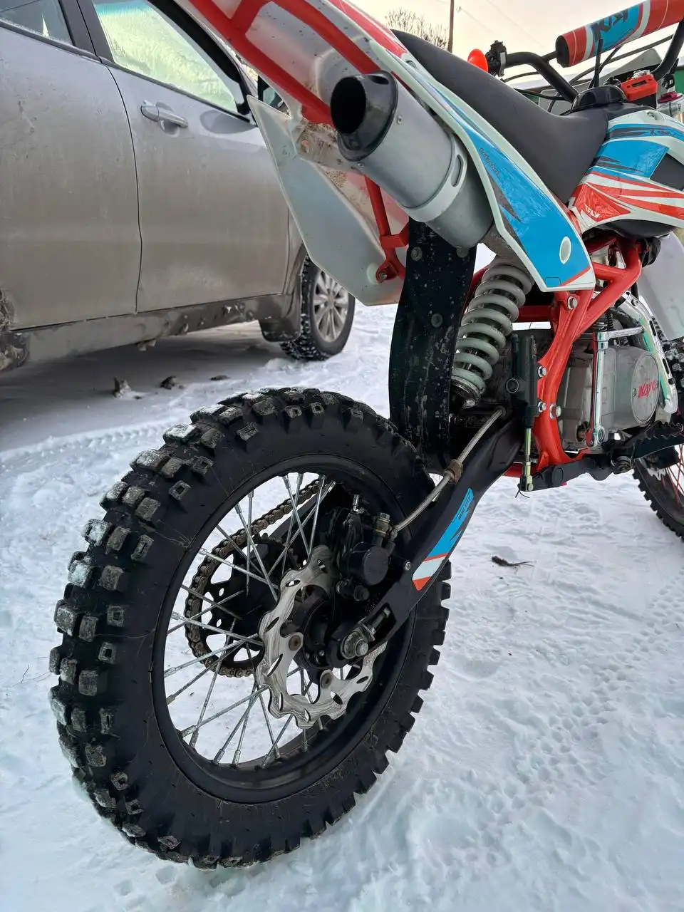 Питбайк Kayo Basik 125 в хорошем состоянии