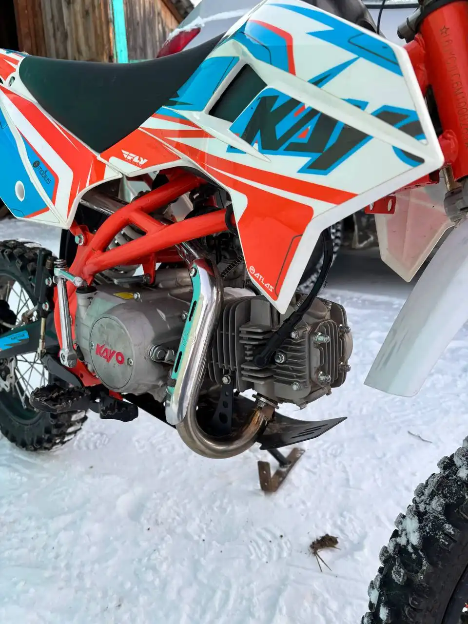 Питбайк Kayo Basik 125 в хорошем состоянии