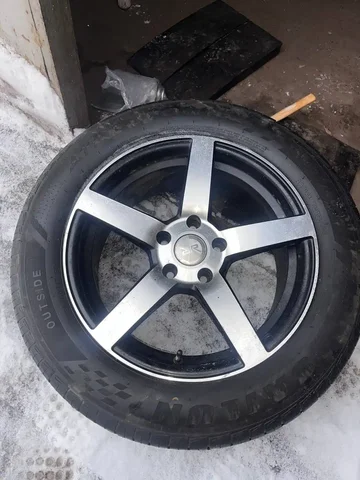 Литые диски Vossen R17 с резиной Atrezzo 225/60 - частное объявление в Барнаул