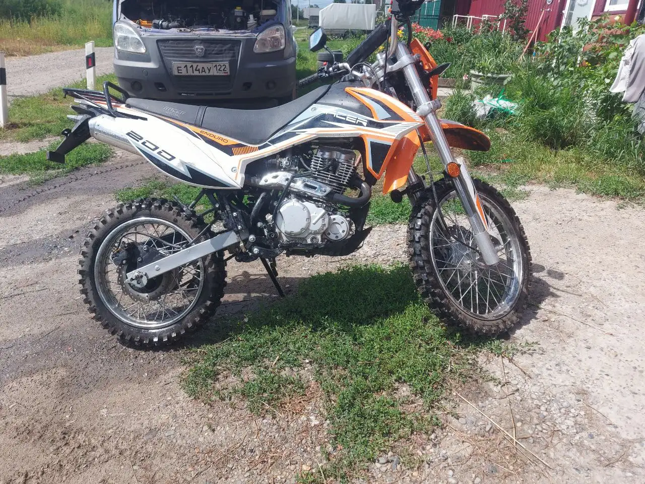 Продам Racer Enduro 200 с ПТС - Мотоциклы (Авто) в Барнаул