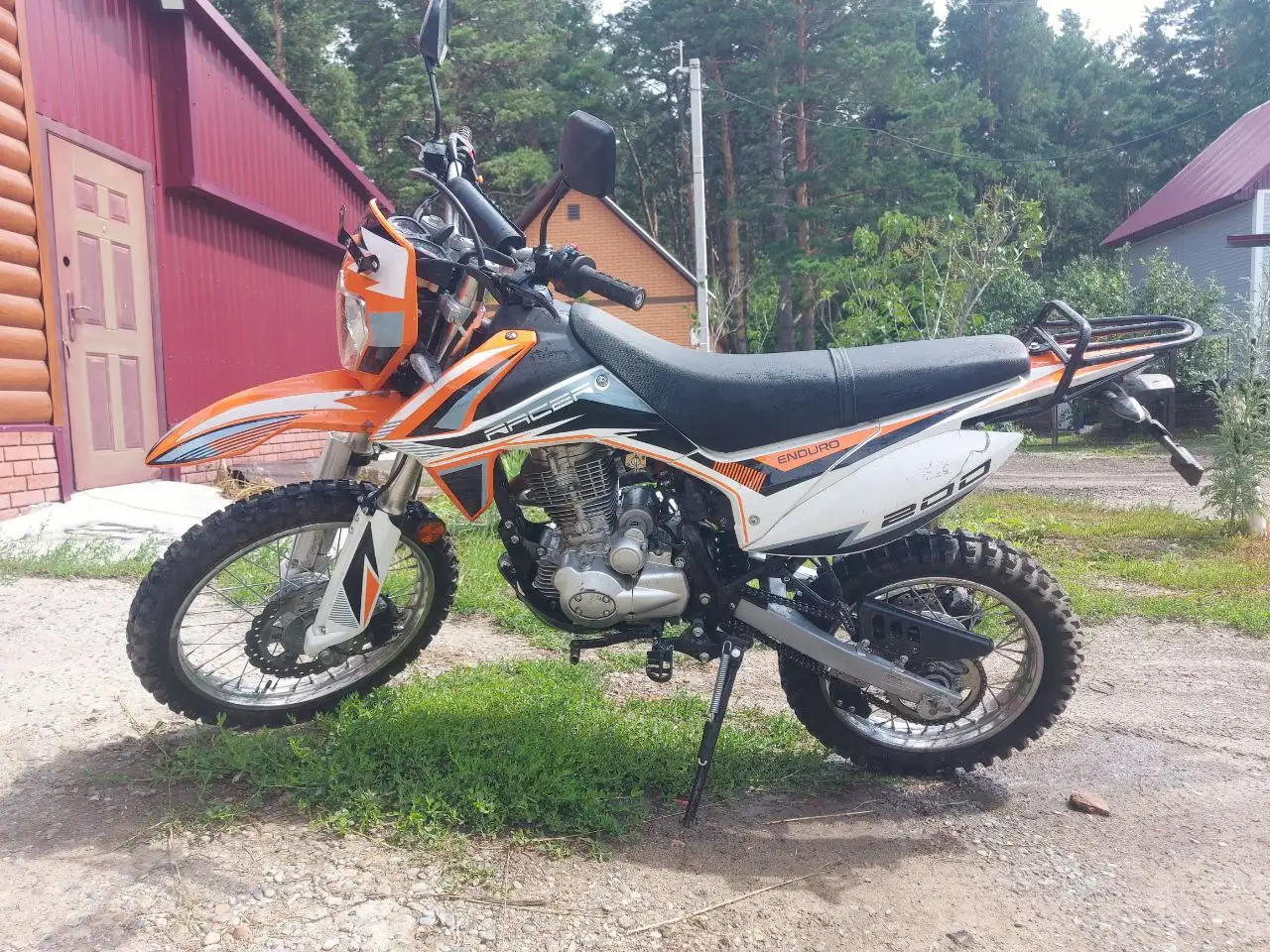 Продам Racer Enduro 200 с ПТС - Мотоциклы (Авто) в Барнаул