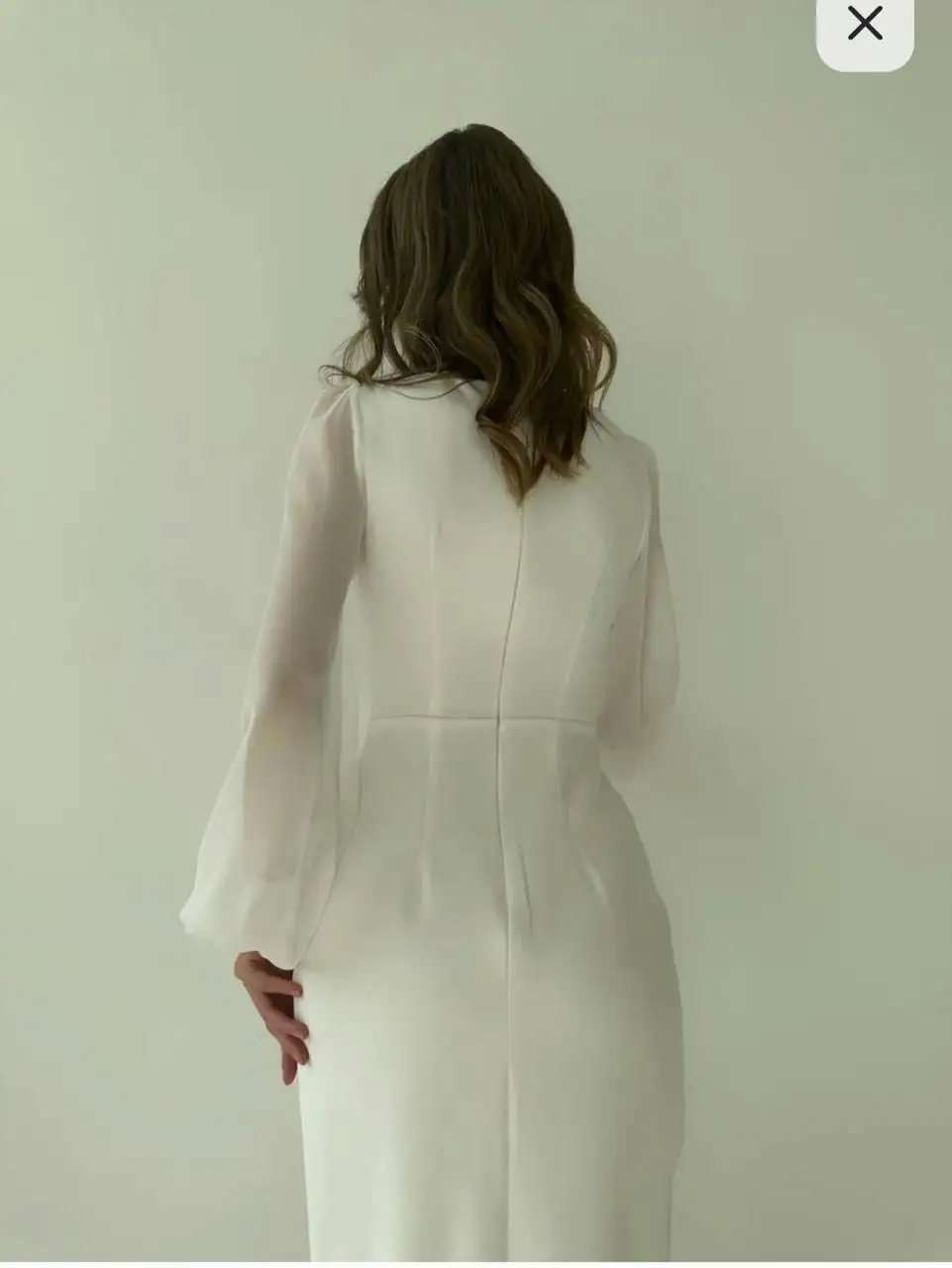 Продам свадебное платье молочного цвета, размер 44 - Свадебная одежда (Одежда) в Барнаул