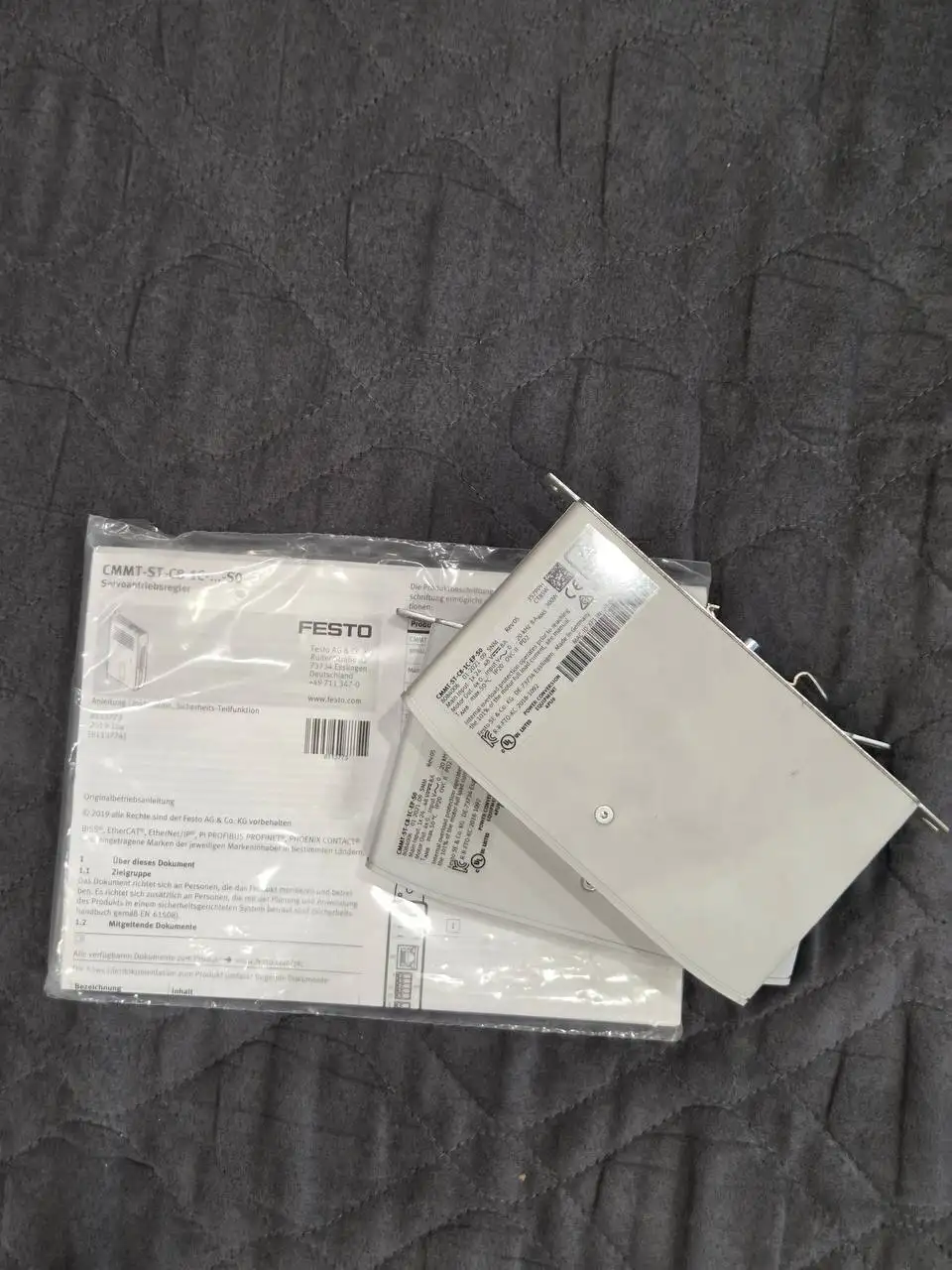 Продажа серводрайва Festo CMMT-ST-C8-1C-EP-50 - Промышленная автоматизация (Оборудование) в Барнаул