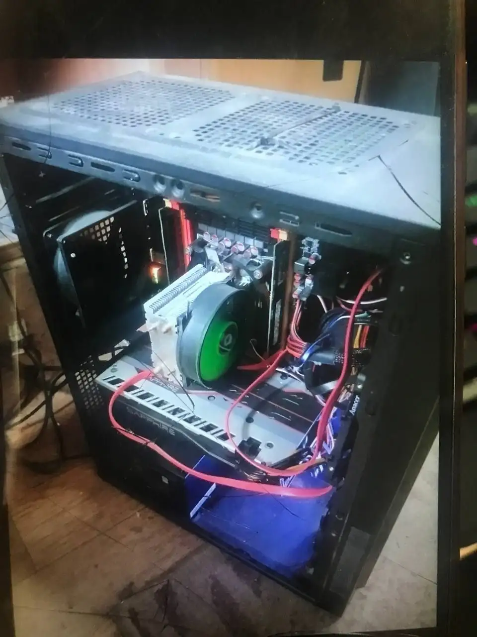 Компьютер с процессором Xeon E5 2640v2 и видеокартой RX570 4ГБ - Компьютеры (Электроника) в Барнаул