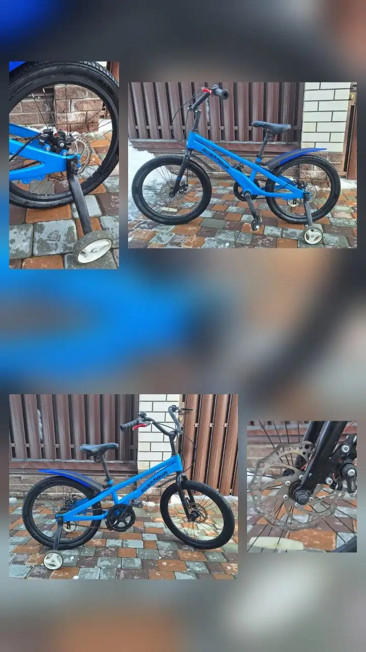 Детский велосипед с дисковыми тормозами и алюминиевой рамой - Велосипеды (Товары для детей) в Барнаул