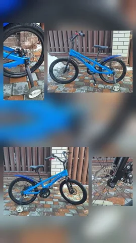 Детский велосипед с дисковыми тормозами и алюминиевой рамой - Детская мебель и аксессуары в Барнаул