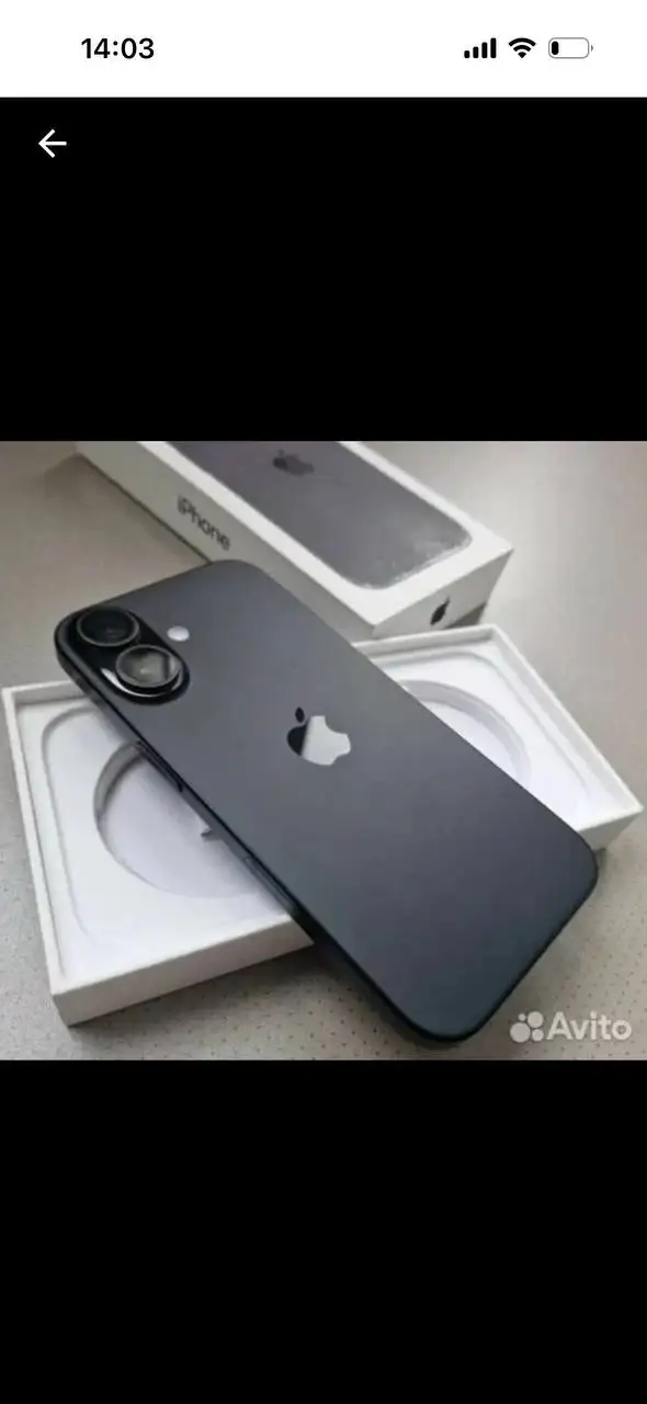 iPhone 16 Black 128GB - Смартфоны (Электроника) в Барнаул