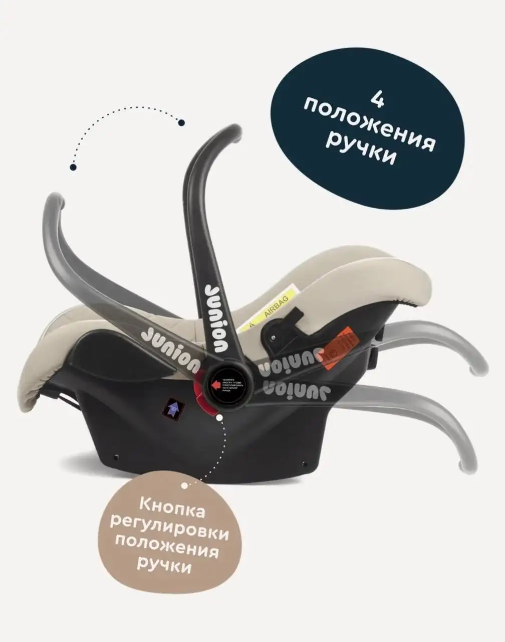 Автолюлька 0+ новая, в коробке - Автокресла (Товары для детей) в Барнаул