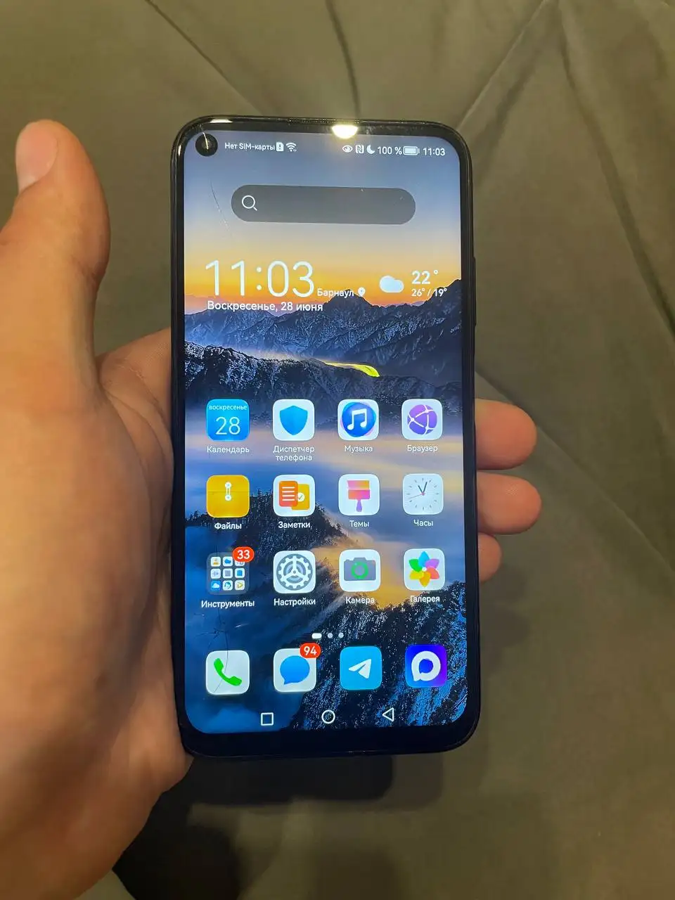 Huawei P40 Lite в хорошем состоянии - Смартфоны (Электроника) в Барнаул