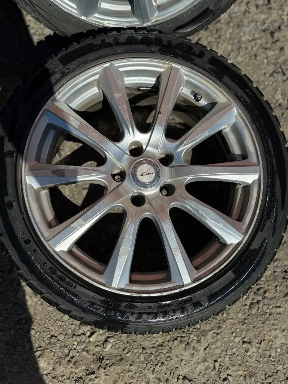 Продам диски R18 5x114.3 с резиной - Диски (Авто) в Барнаул