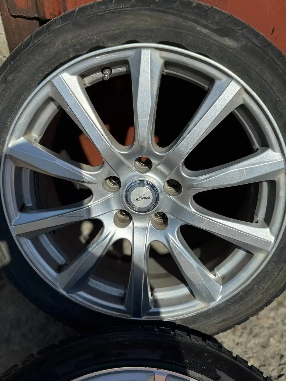 Продам диски R18 5x114.3 с резиной - Диски (Авто) в Барнаул