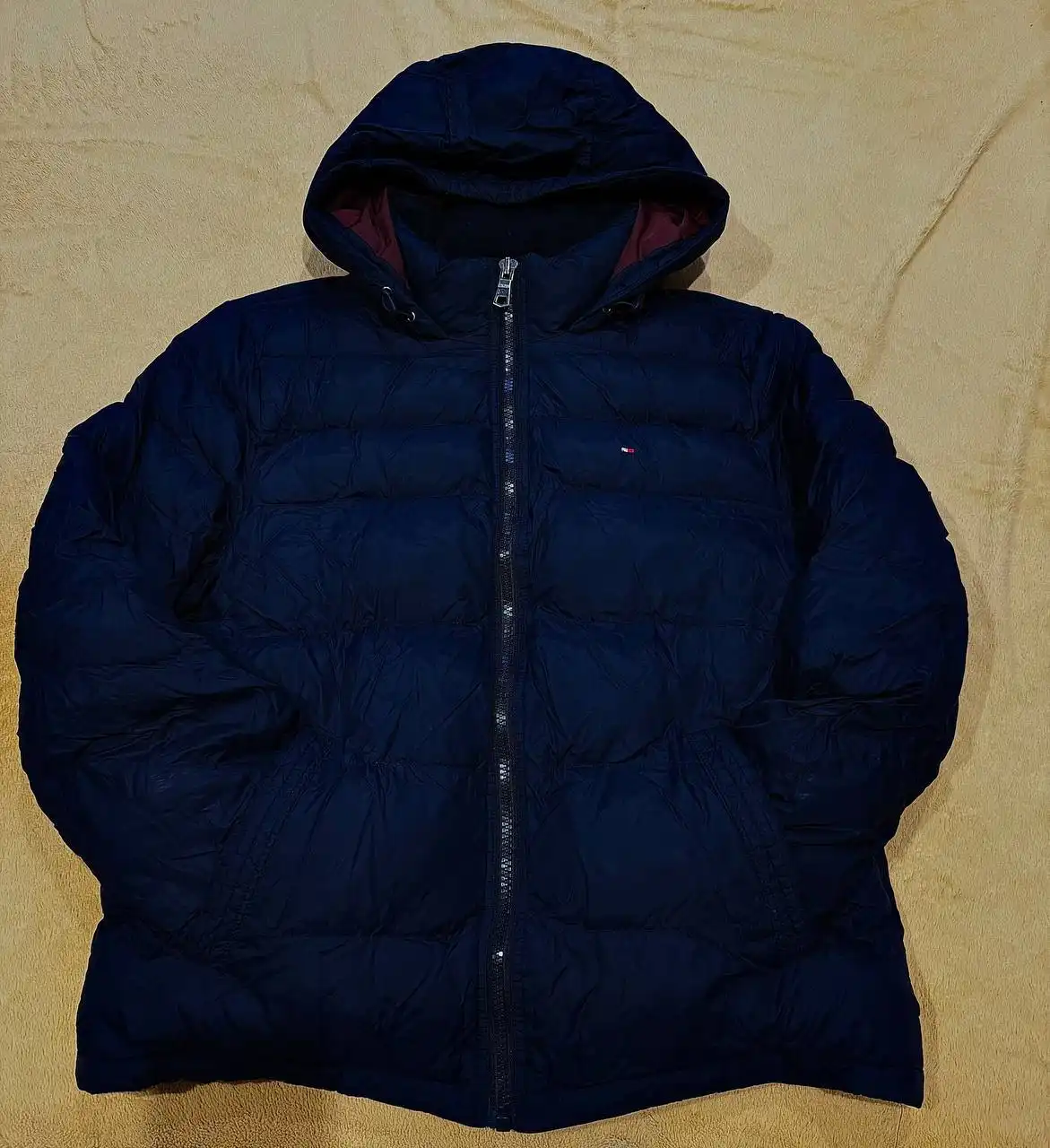 Мужская куртка Tommy Hilfiger оригинальная синяя