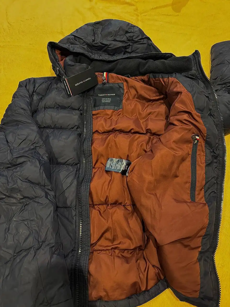 Мужская куртка Tommy Hilfiger оригинальная синяя