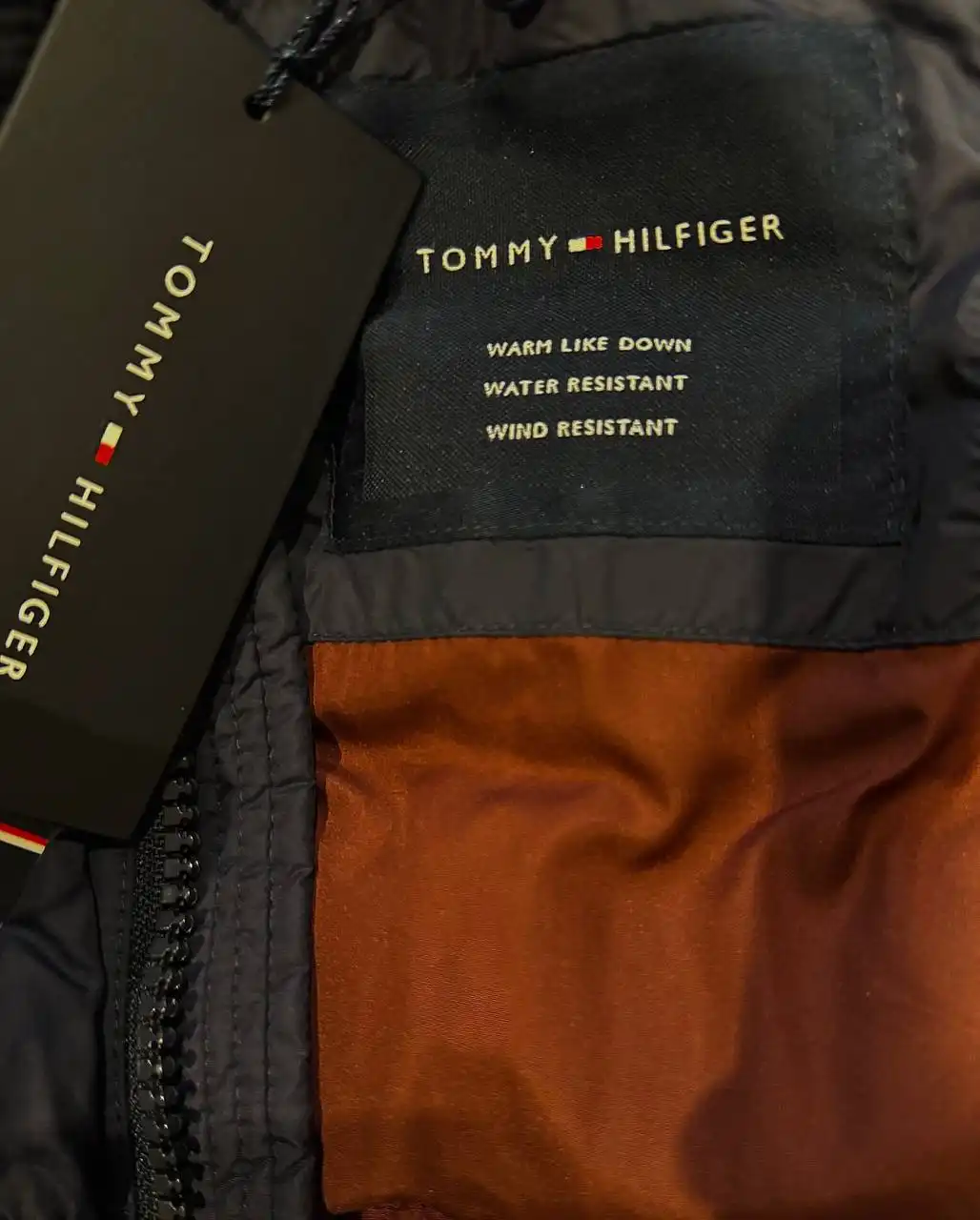 Мужская куртка Tommy Hilfiger оригинальная синяя