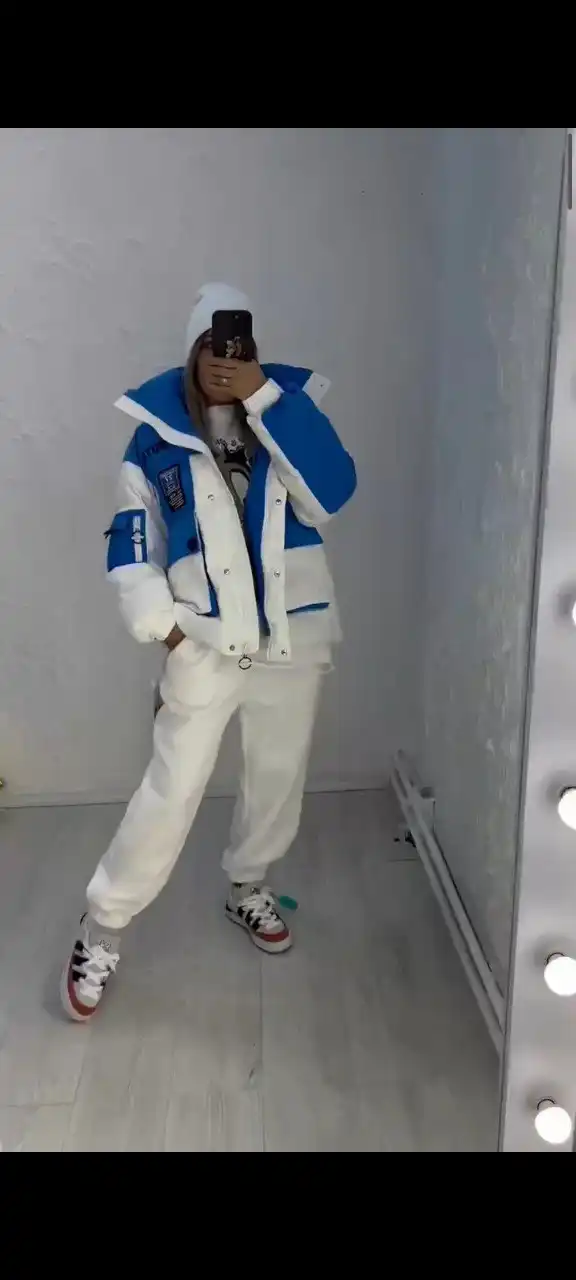 Спортивный костюм тройка с курткой и шапкой