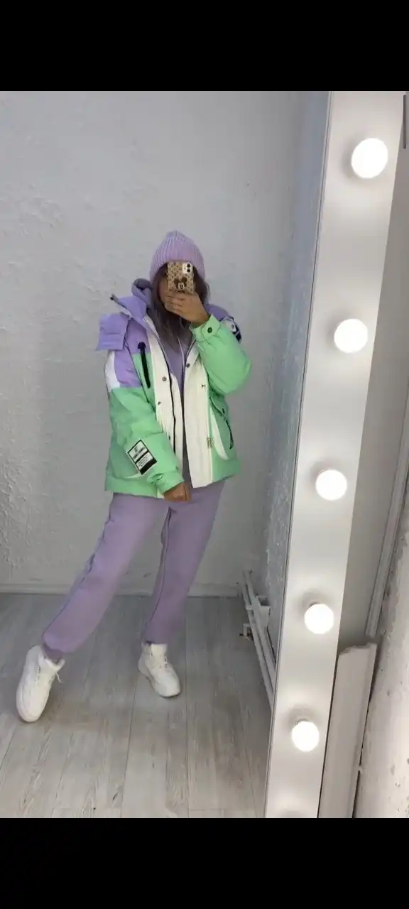 Спортивный костюм тройка с курткой и шапкой