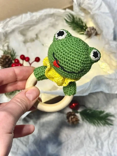 Вязаная погремушка - частное объявление в Барнаул