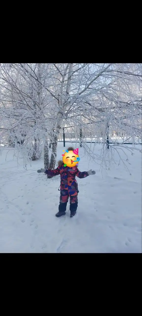 Продам зимний комбинезон на рост 122 - Одежда (Товары для детей) в Барнаул