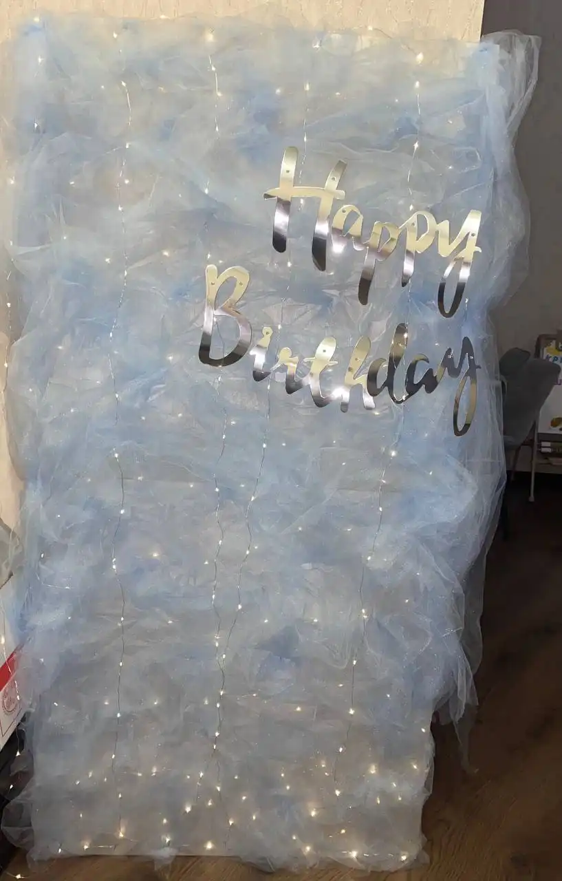 Продам фотозону из фатина в небесном цвете - Фотозоны (Хобби и отдых) в Барнаул