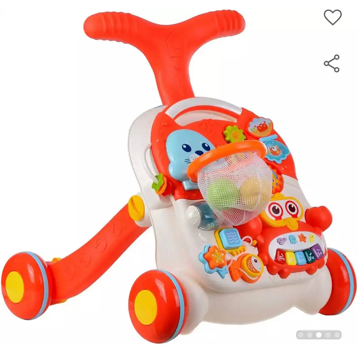 Развивающий столик-каталка с игровой панелью - Развивающие игрушки (Товары для детей) в Барнаул