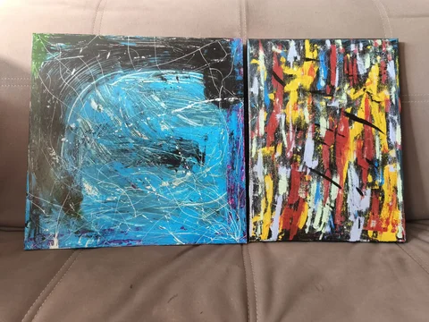 Продажа картин с абстракцией - Цветы в Барнаул