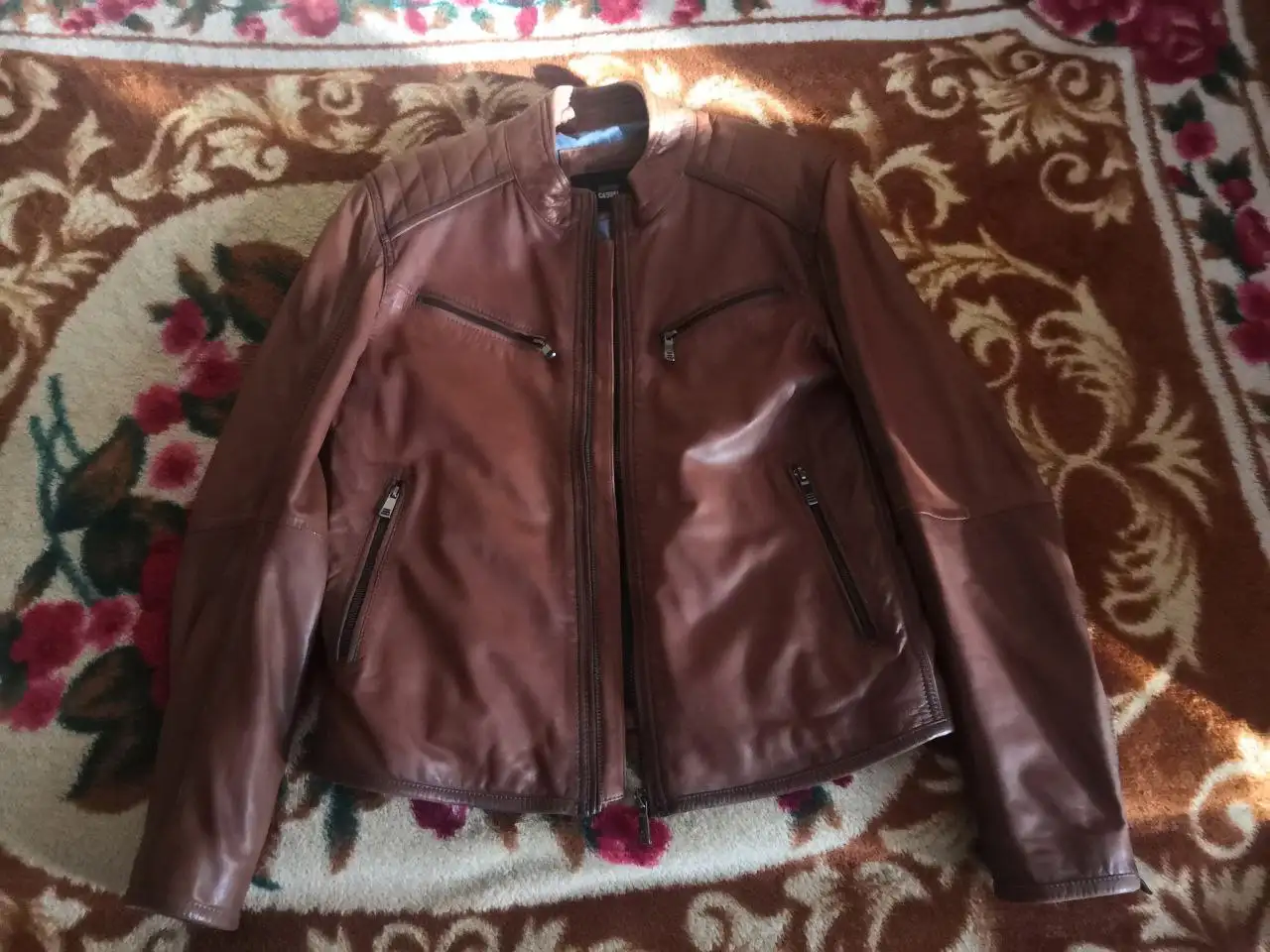 Мужская кожаная куртка Jorg Weber - Верхняя одежда (Одежда) в Барнаул