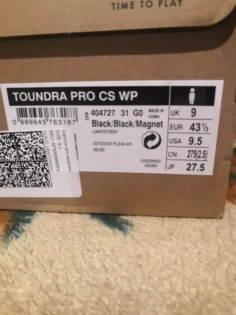 Продам зимние ботинки Salomon Toundra Pro cs wr размер 43 - Повседневная одежда в Барнаул