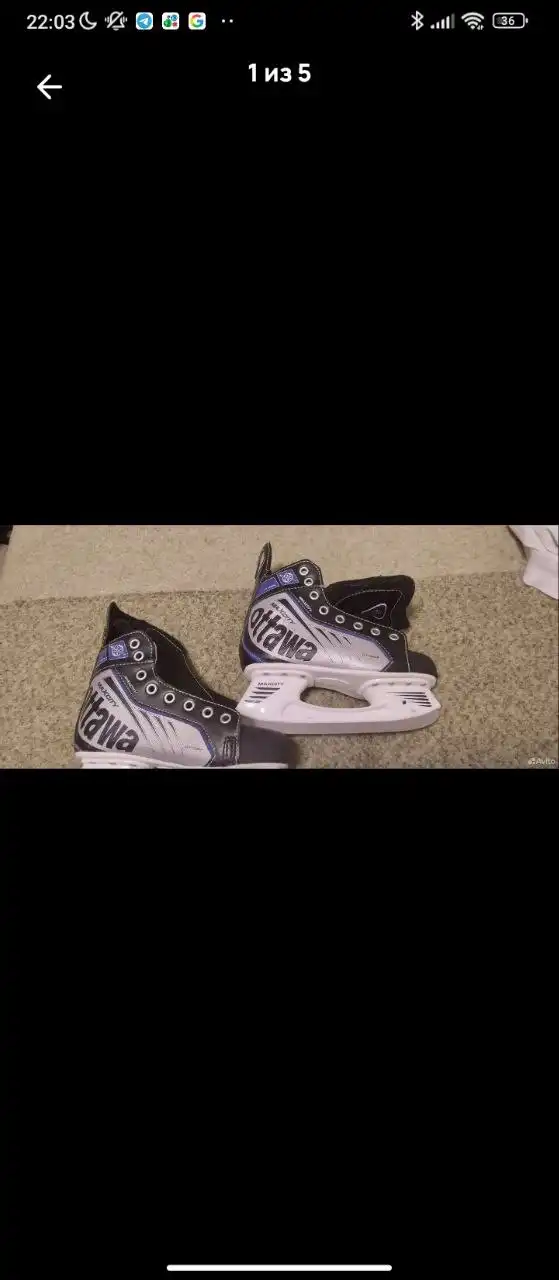 Продажа хоккейных коньков 39 размера - Спортивный инвентарь (Хобби и отдых) в Ульяновск