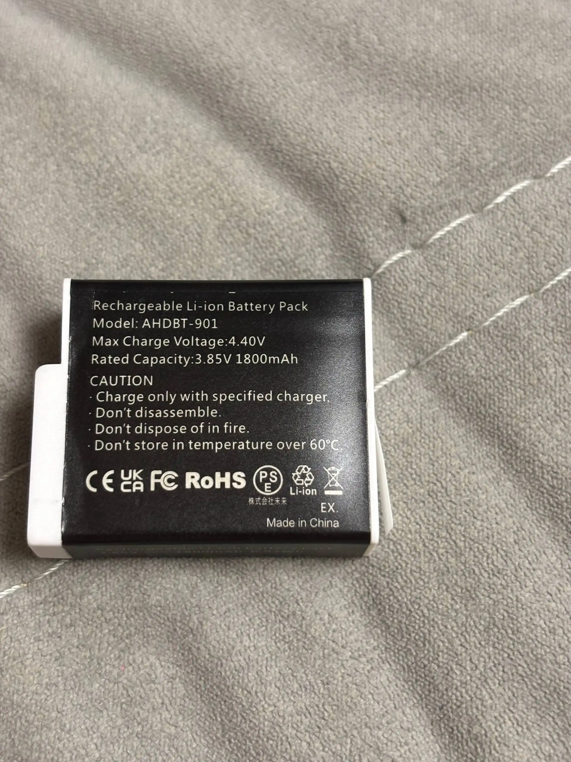 АКБ для GoPro с начальным вздутием - Аксессуары для фото/видео (Электроника) в Ульяновск