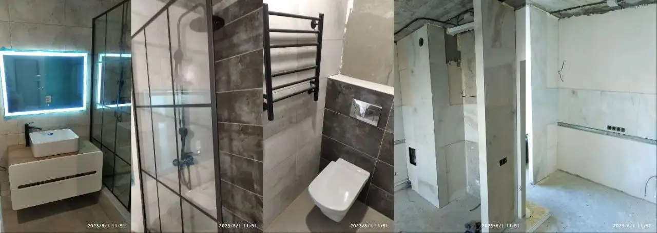 Сантехнические и плиточные работы под ключ - Строительные услуги (Услуги) в Ульяновск