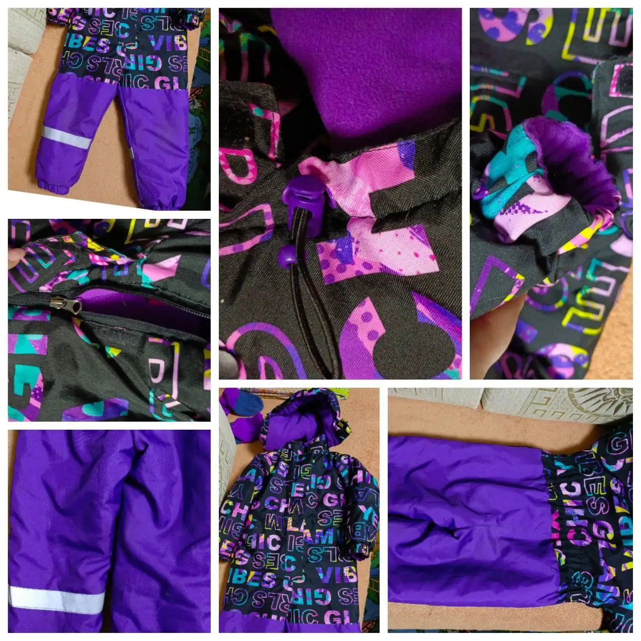 Зимний комбинезон для девочки 116-126 - Одежда детская (Товары для детей) в Ульяновск