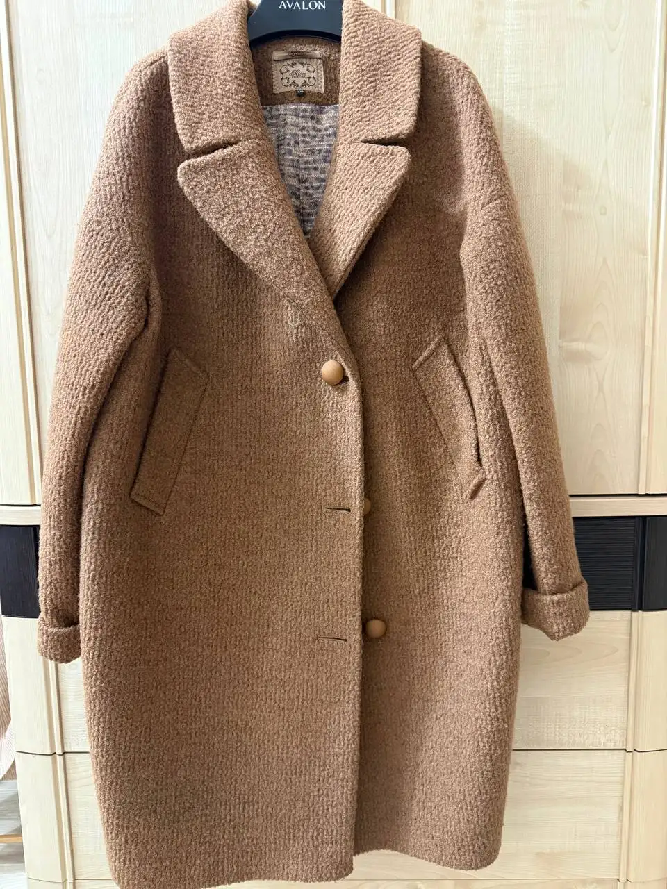 Женское пальто оверсайз размер 42-46 - Верхняя одежда (Одежда) в Ульяновск