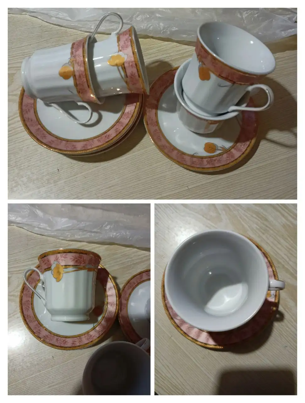 Новый набор кофейных чашек с блюдцами - Посуда (Для дома и дачи) в Ульяновск