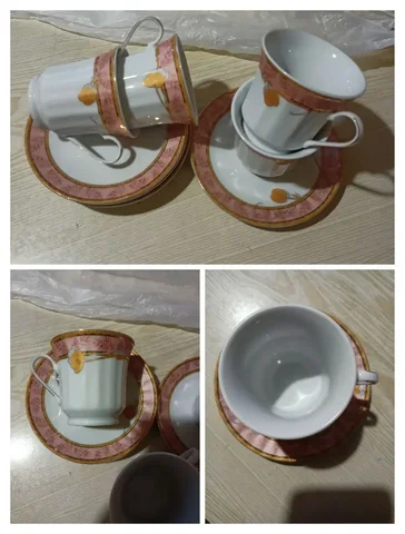 Новый набор кофейных чашек с блюдцами - Посуда в Ульяновск