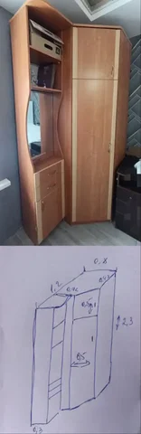 Продам угловой шкаф в хорошем состоянии - Товары для рукоделия в Ульяновск