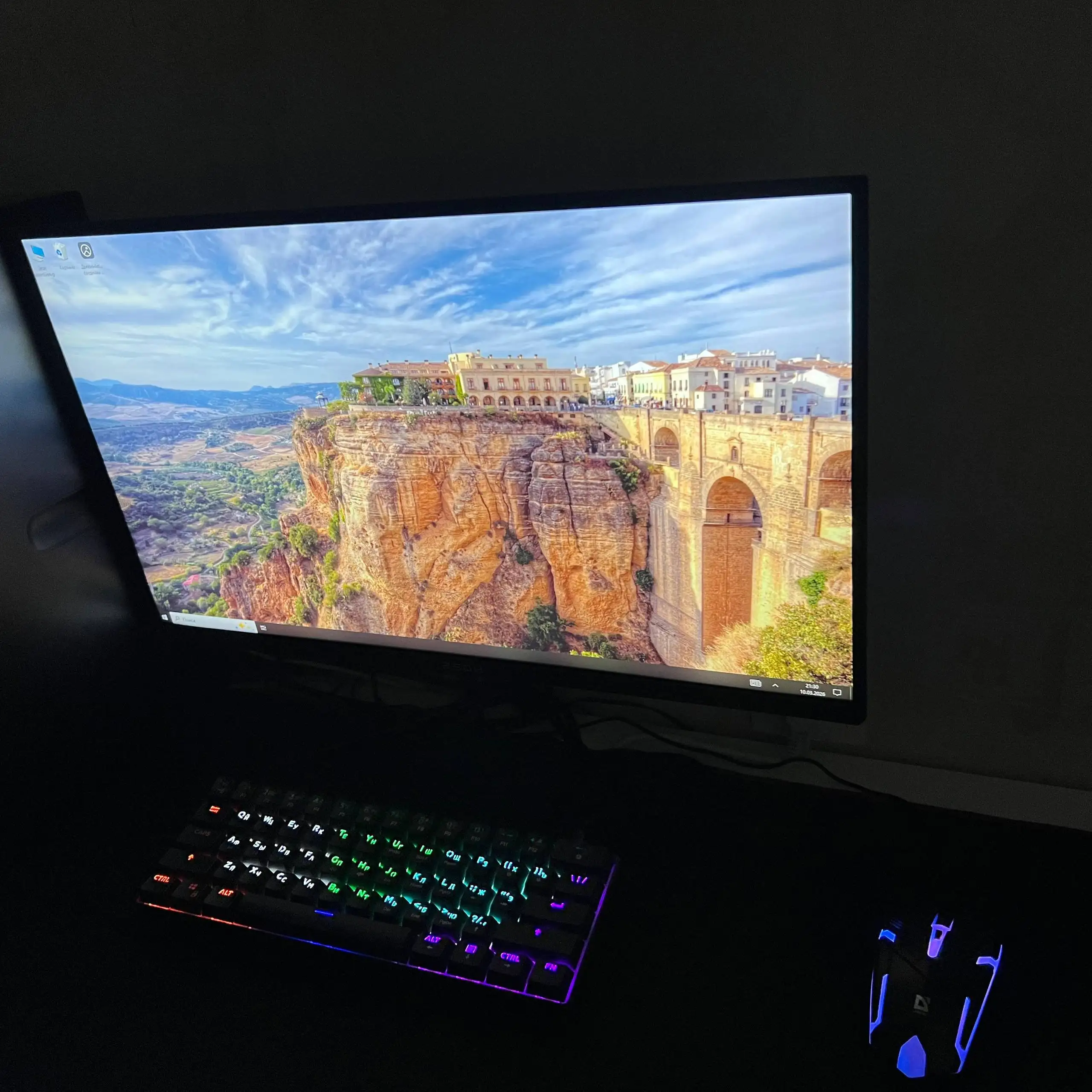 Игровой системный блок с комплектующими - Компьютеры и комплектующие (Электроника) в Ульяновск