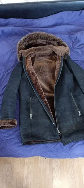 Продам дубленку с мехом енота - Боксы с одеждой в Ульяновск