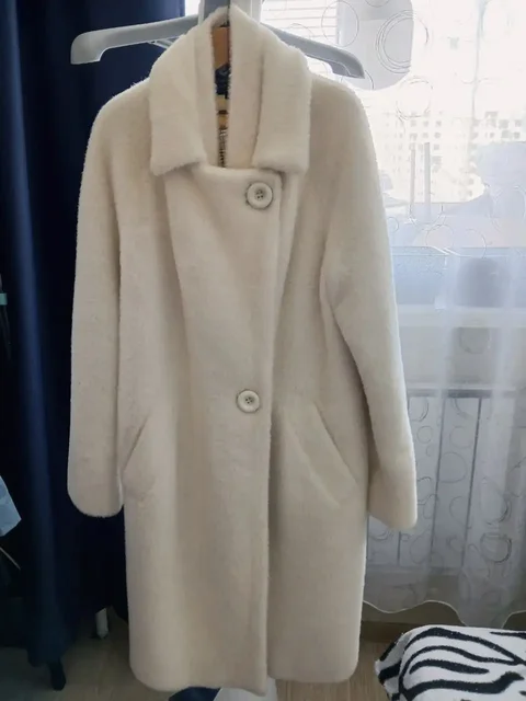 Пальто из искусственного меха 42 размер - Одежда в Ульяновск