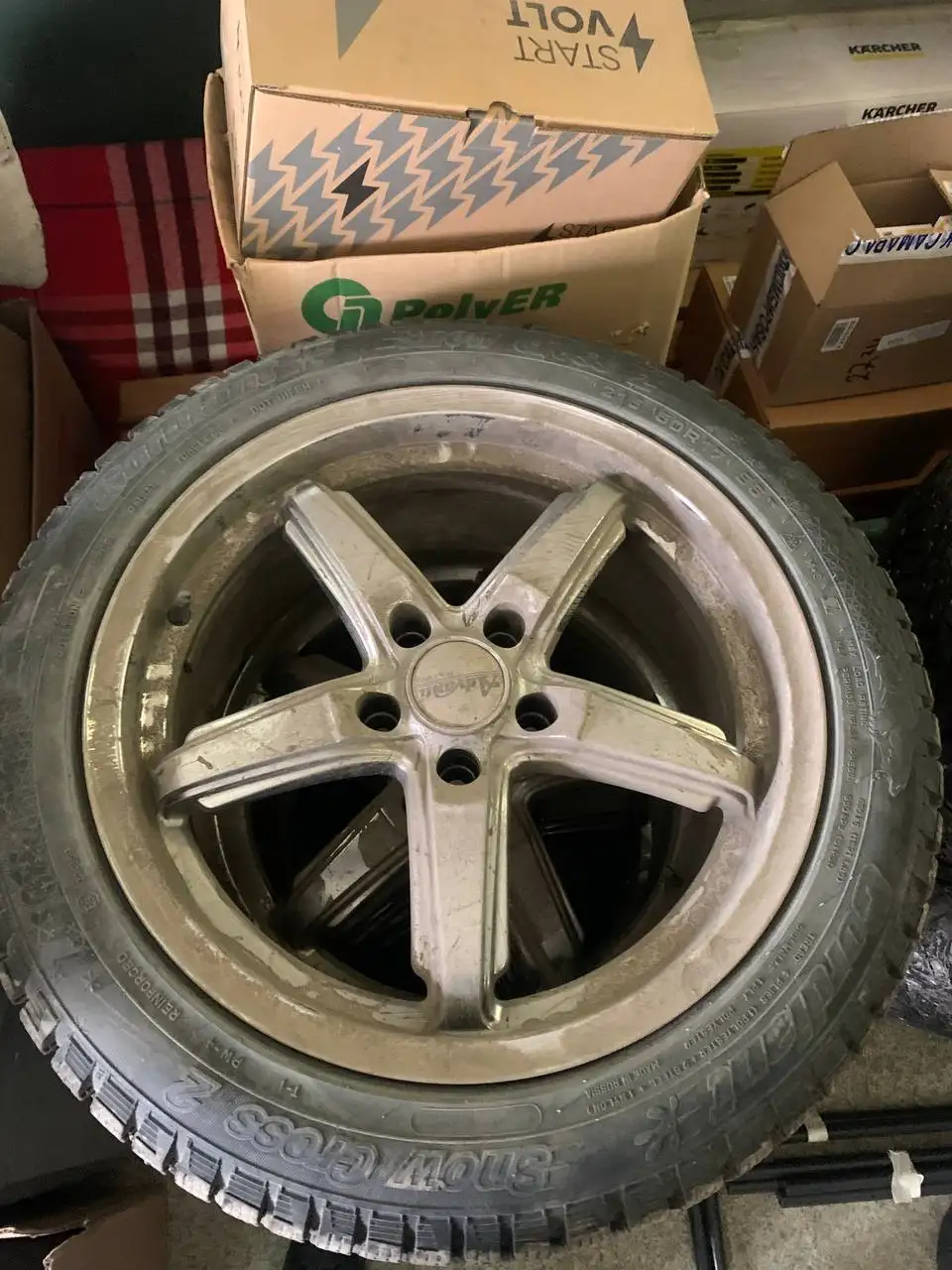 Продажа резины с дисками разболтовка 110/5 - Запчасти (Авто) в Ульяновск