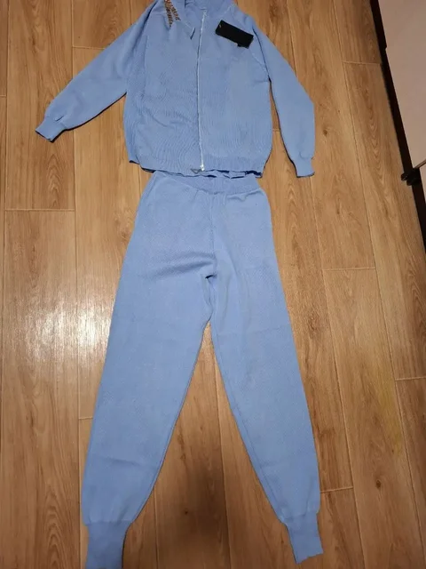 Костюм-тройка: топ, брюки и кофта на замке - Брюки в Ульяновск