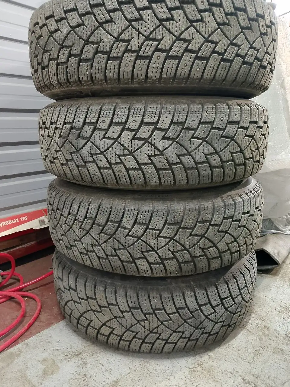 Зимние шипованные колёса на УАЗ - Запчасти (Авто) в Ульяновск