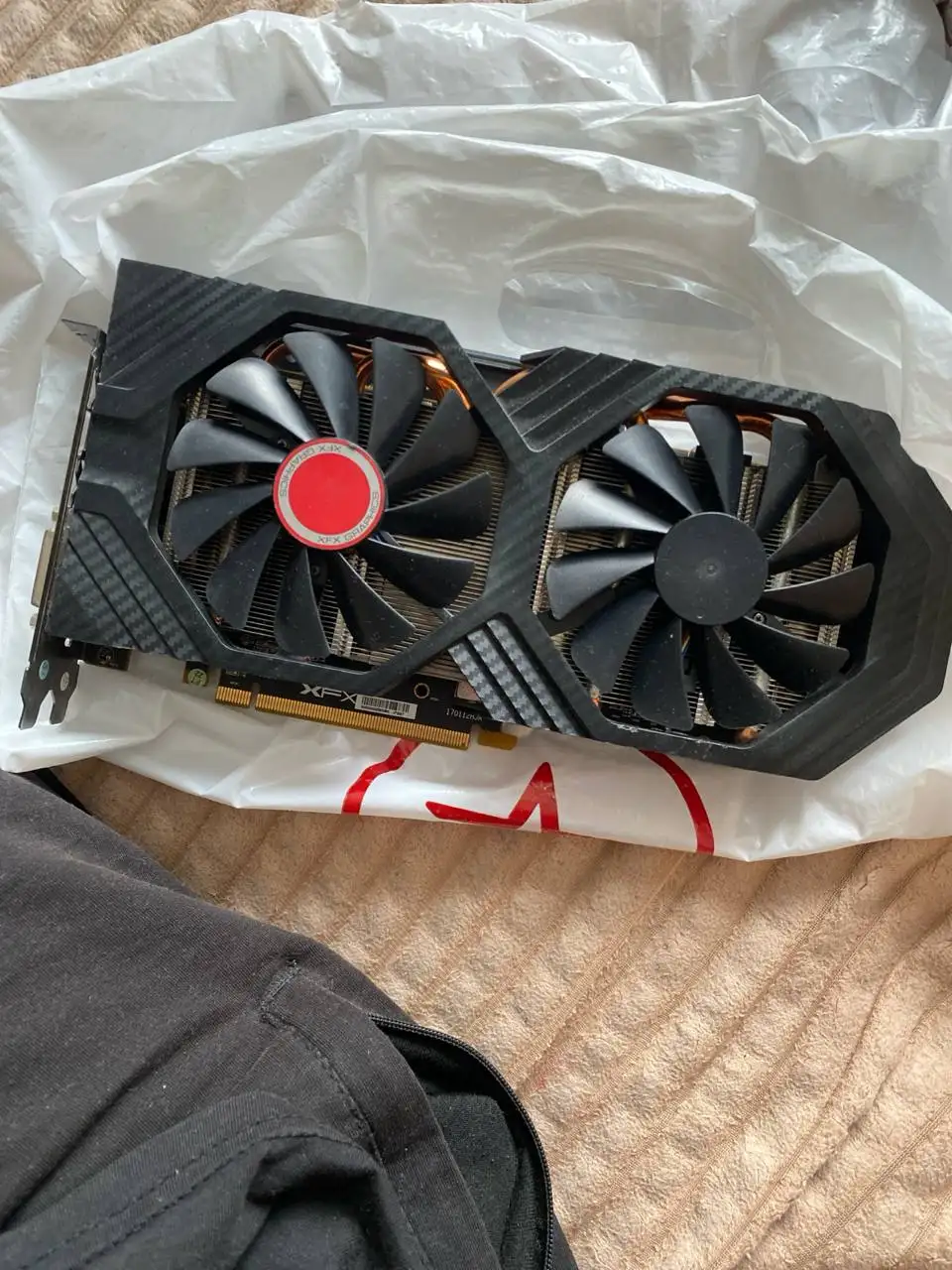 Видеокарта RX580 8GB XFX - Компьютерные комплектующие (Электроника) в Ульяновск