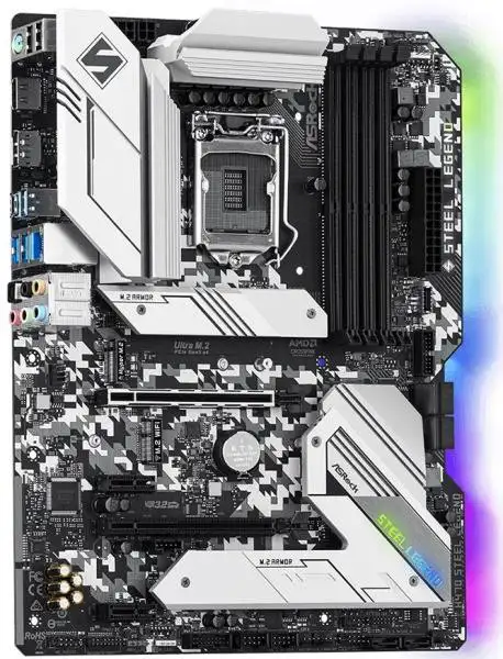 Материнская плата Asrock H470 Steel Legend и процессор i5-11400 - Комплектующие (Электроника) в Ульяновск
