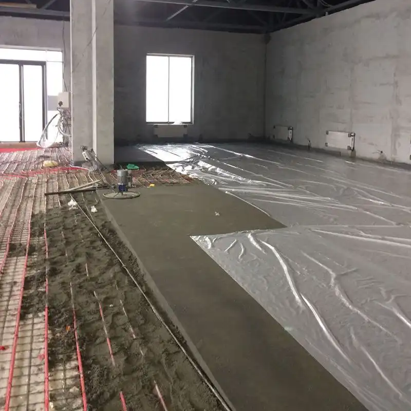 Полусухая механизированная стяжка пола