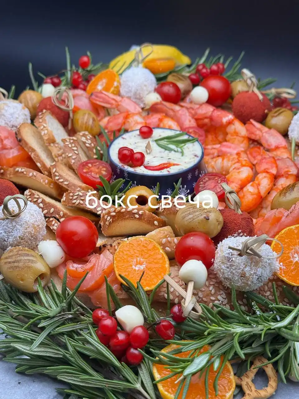 Меню для приема заказов на 31 декабря