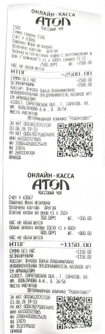 Помощь котятам на лечение и операции - Кошки (Животные) в Саратов