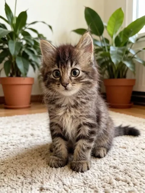 Ищет дом спасенная с улицы малышка кошечка - Кошки в Саратов