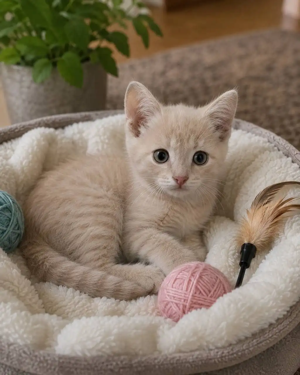 Котенок Персик ищет дом - Животные в Саратов